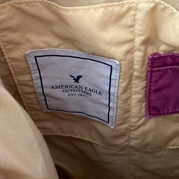 American Eagle Tote Bag - Fuchsia - Picture 8 of 12